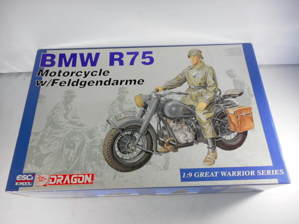 買取　ドラゴン 1/9 BMW R75 w/Feldgendarme #1801