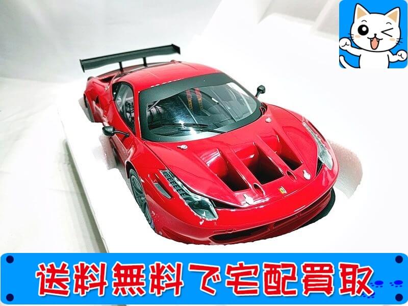 買取　マテル／ホットウィール エリート　1/18　フェラーリ 458 ITALIA GT2 （レッド） X2860