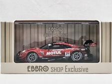 買取 エブロ　1/43　スーパー GT GT500 2017 モチュール オーテック GT-R #23 with the cooling fan & the jack　45506