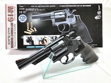 買取　クラウン　M19.357 コンバットマグナム　4インチ　ブラック　ASGK　エアガン