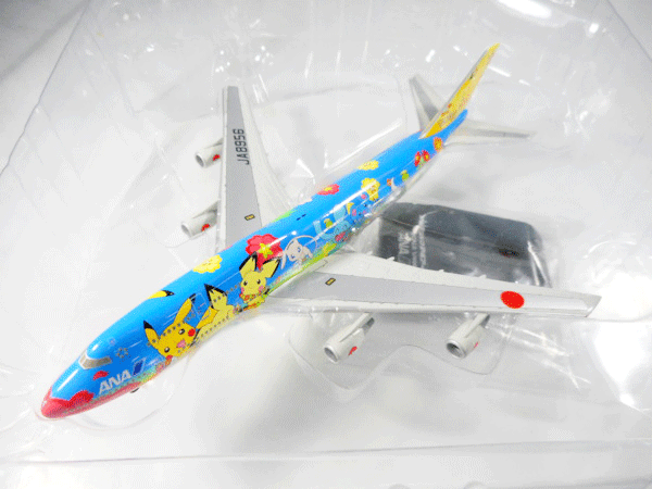 全日空商事<br />
1/400 ANA B747-400 ポケモンジェット OHANAジャンボ