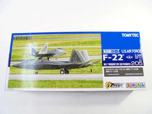 トミーテック 1/144 U.S.AIR FORCE F-22 第22戦闘飛行隊 嘉手納基地