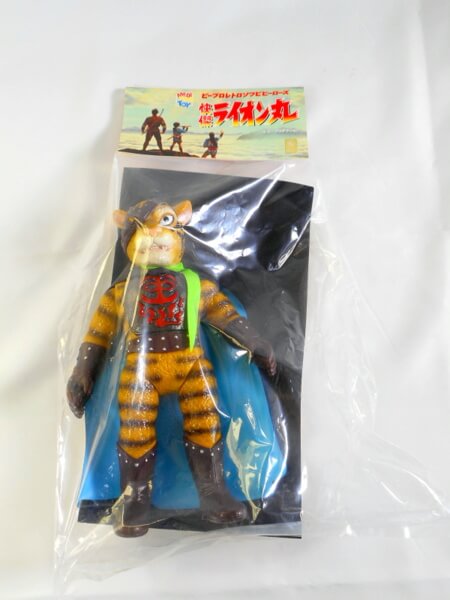 買取 メディコムトイ タイガージョー 快傑ライオン丸　ピープロレトロソフビコレクション