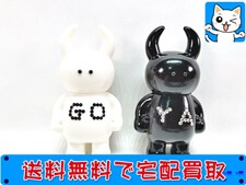 買取 ウアモウのソフビ　プラド美術館所蔵　白・黒　GOYA　約7cm弱程度　2体セット