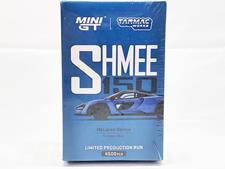 買取 MINI GT×ターマック　1/64　SHMEE150　マクラーレン セナ　セルリアン ブルー　MMGT00272-R