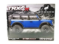 トラクサス 1/18 TRX-4M ブロンコ ブラック 技適マークシール付 ラジコン
