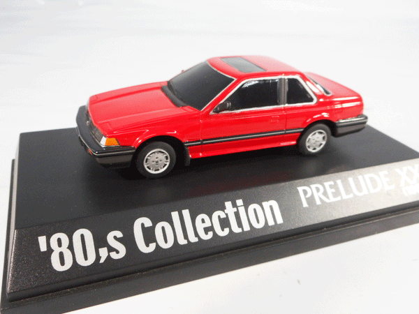 スカイネット 1/43 ’80,sコレクション プレリュードXX 1984年式 赤