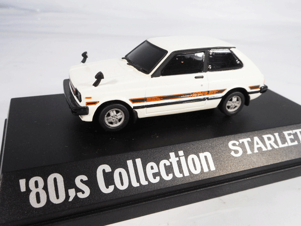 スカイネット 1/43 ’80,sコレクション スターレット 1980年式 白