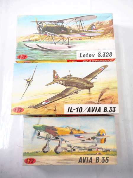 KPモデル 1/72 AVIA B.35/IL-10 AVIA B.33/Letov S.328