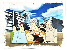 買取　北斗の拳　セル画　雲のジュウザ
