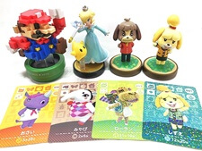 アミーボ　買取　どう森 しずえ・ケント +amiiboカード／ スマブラ ロゼッタ＆チコ／マリオ モダンカラー