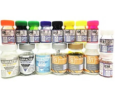 プラモデル塗料 買取 ガイアノーツ　塗料類セット　ガイアカラー・サーフェイサーエヴォ