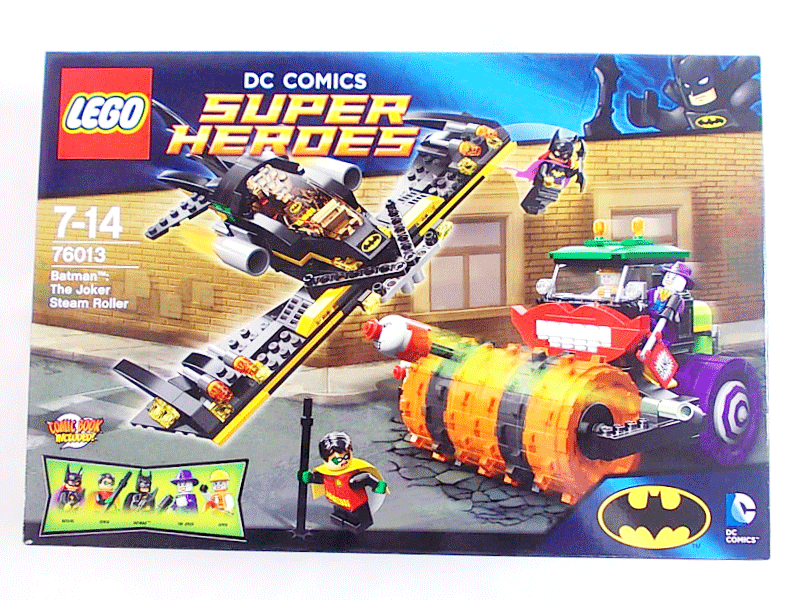 レゴ-スーパーヒーローズ【76013-バットマン-ジョーカー-スチーム・ローラー】