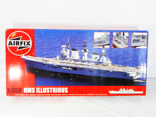 エアフィックス 1/350 HMS ILLUSTRIOUS イラストリアス