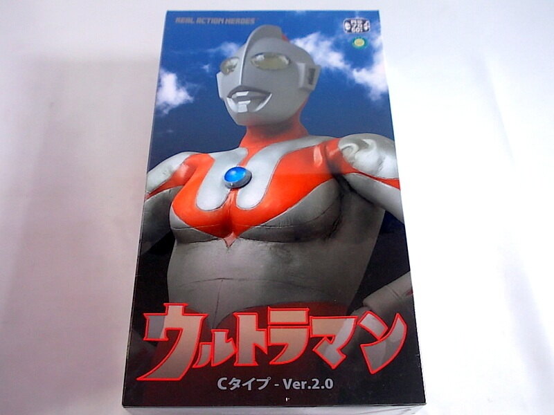 買取　メディコムトイ RAH ウルトラマン Cタイプ-Ver.2.0 10643 シュリンク包装 フィギュア