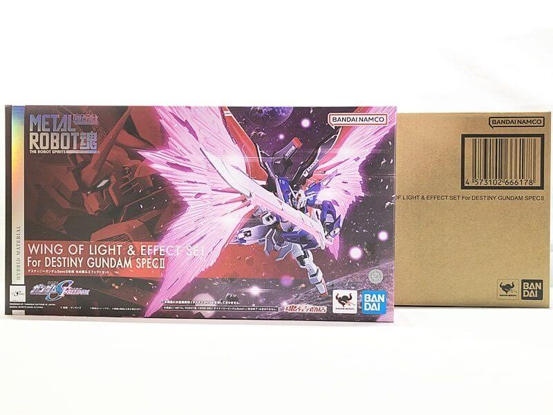 METAL ROBOT魂 デスティニーガンダム SpecII 専用 光の翼＆エフェクトセット　ガンダムSEED FREEDOM