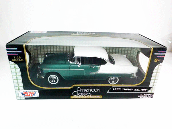 Motor Max 1/18 シボレー ベルエアー 1955