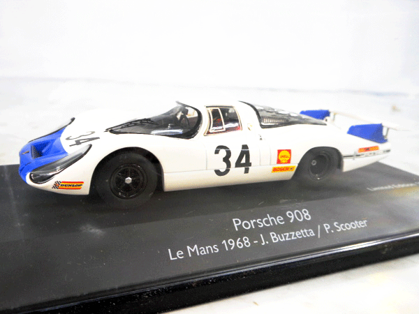 シュコー 1/43 ポルシェ 908 #34 LeMans 1968