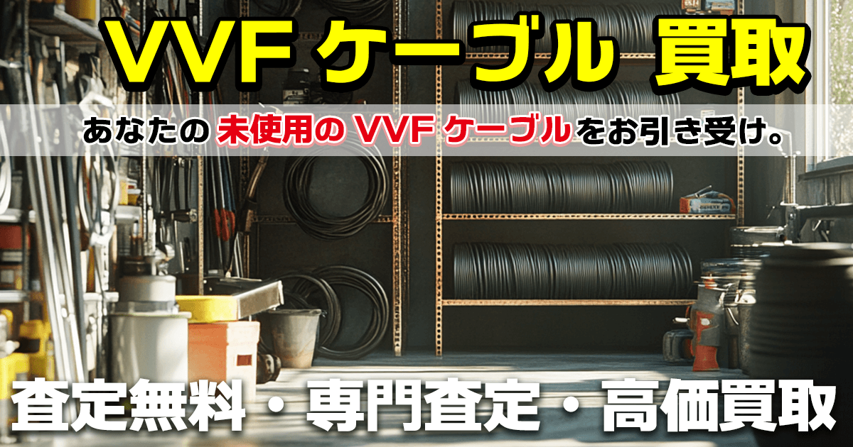 VVFケーブル 買取
