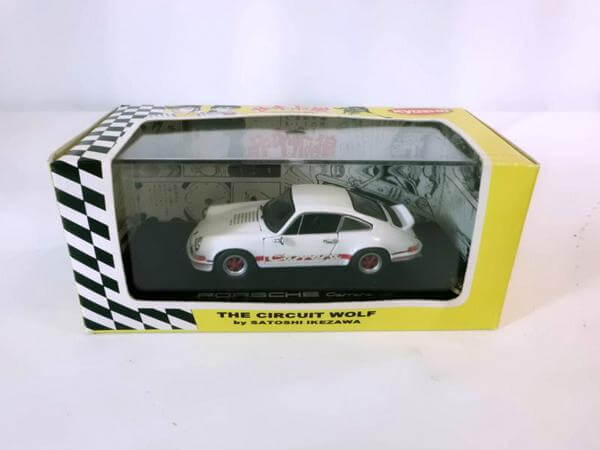 買取　京商　ミニカー 1/43【サーキットの狼ポルシェ911カレラRS’73】03171W