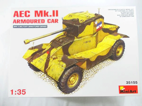 ミニアート 1/35 AEC Mk.Ⅱ 装甲車