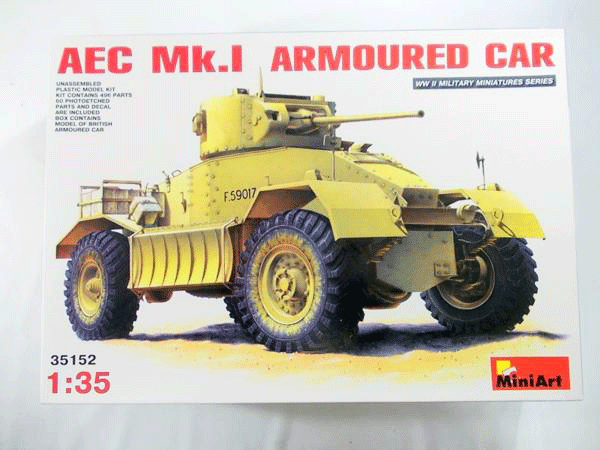 ミニアート 1/35 AEC Mk.Ⅰ 装甲車