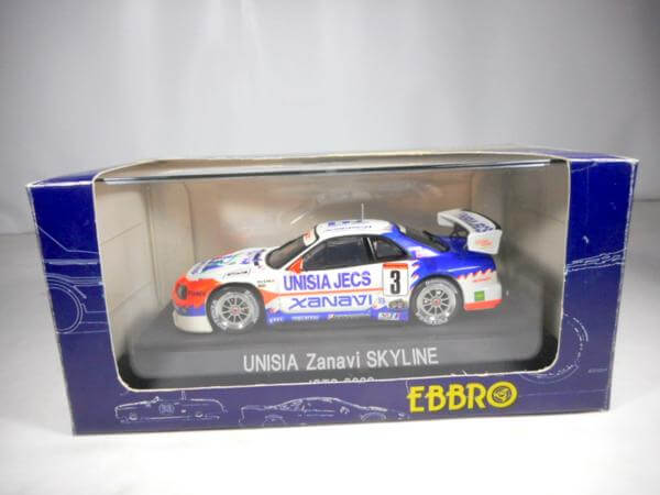 エブロ 1/43 GT-R JGTC2000 UJ ZANAVI #3 #126