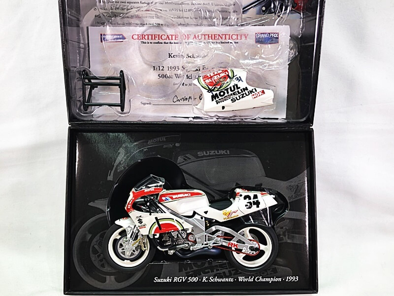 PMA　1/12　スズキ RGV 500 K.シュワンツ　　1993 買取