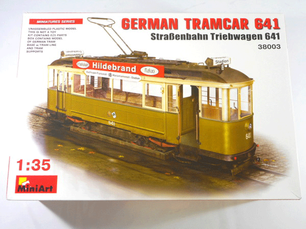 ミニアート 1/35 GERMAN TRAMCAR 641