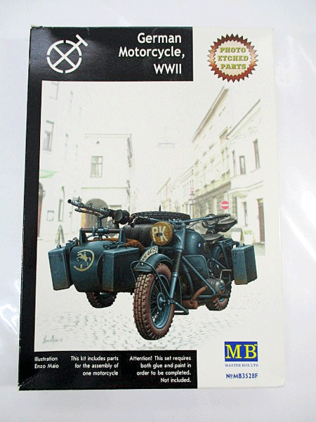 MB マスターボックス 1/35 ドイツ モーターサイクル WWⅡ