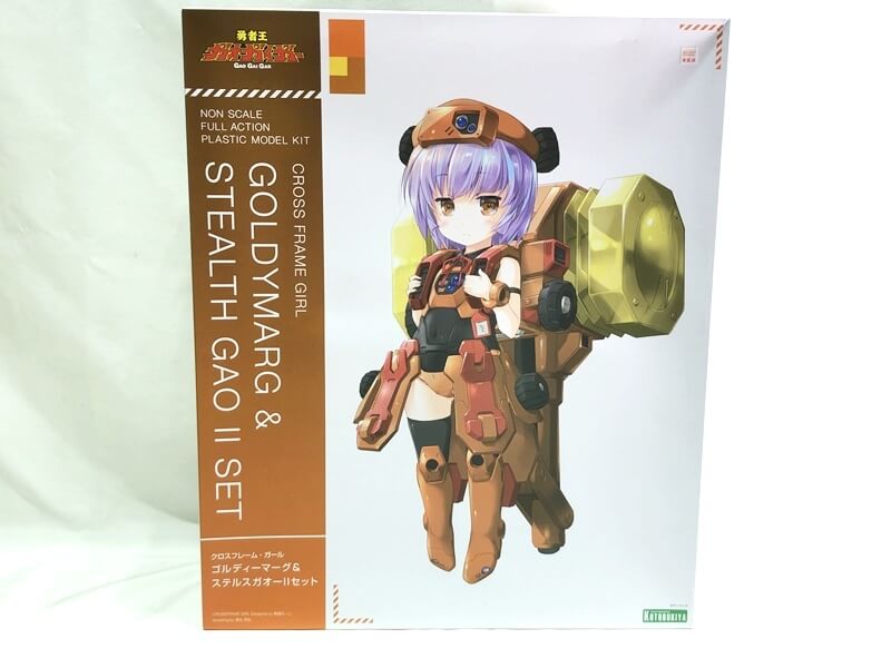 コトブキヤ フレームアームズ・ガール 勇者王ガオガイガー ゴルディーマーグ&ステルスガオー 買取