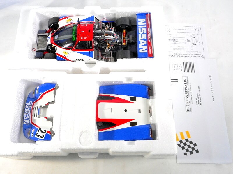 買取　エグゾト 1/18ニッサン<br />
R89C カルソニック `1989 ルマン
