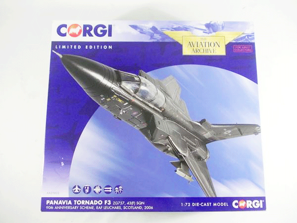 コーギー<br />
1/72 パナビア トーネード F3