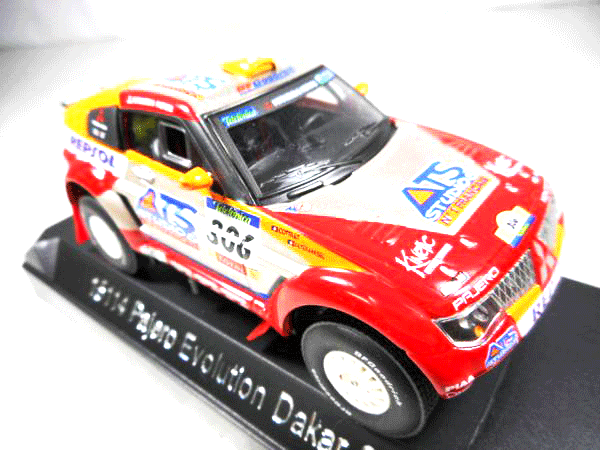 ソリド 1/43 パジェロ エボリューション ダカール 2005