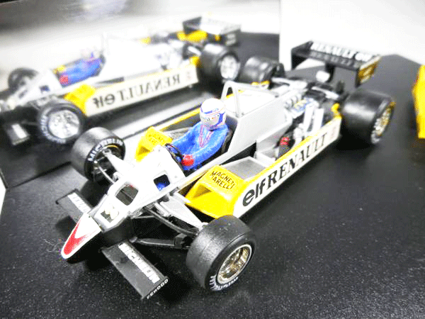 Quartzo 1/43 ルノー RE30B A.Prost Winner Brazilian GP 1982