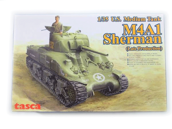 1/35 アメリカ中期型 M4A1シャーマン 後期型