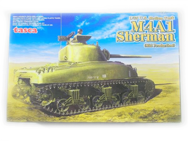 1/35 アメリカ中戦車 M4A1シャーマン 中期型