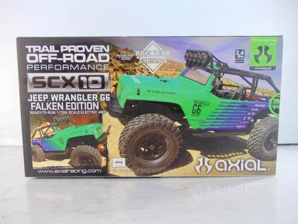 アキシャル 1/10 SCX10 JEEP ラングラーファルケンED RTR