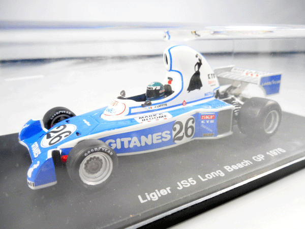 スパーク 1/43 【Ligier JS5 #26 ロングビーチGP 1976】#S1630 