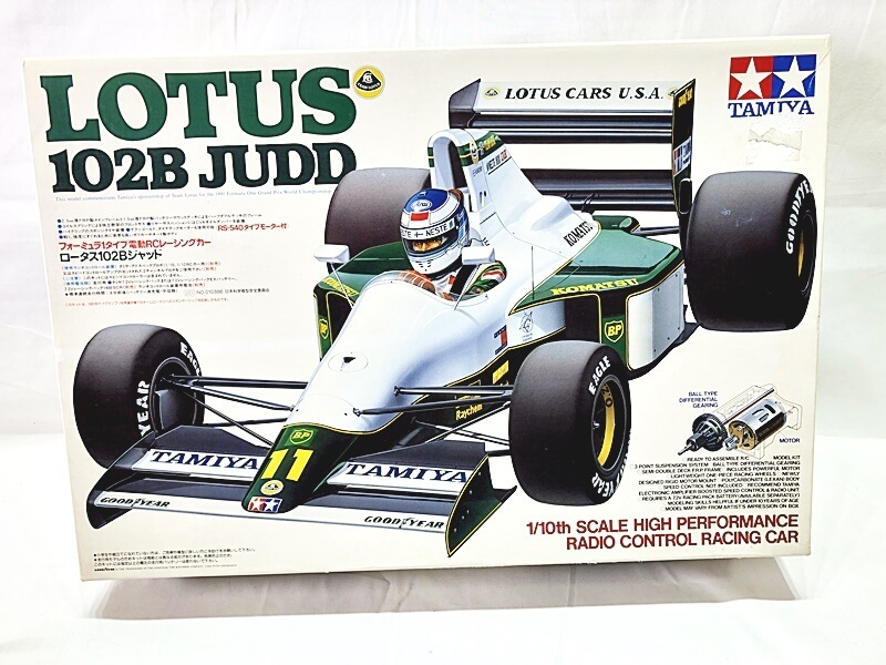 タミヤ 1/10 電動RCカー ロータス102Bジャッド
