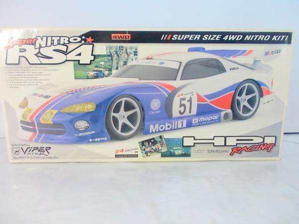 買取　HPI スーパーナイトロRS4 ダッジバイパー 