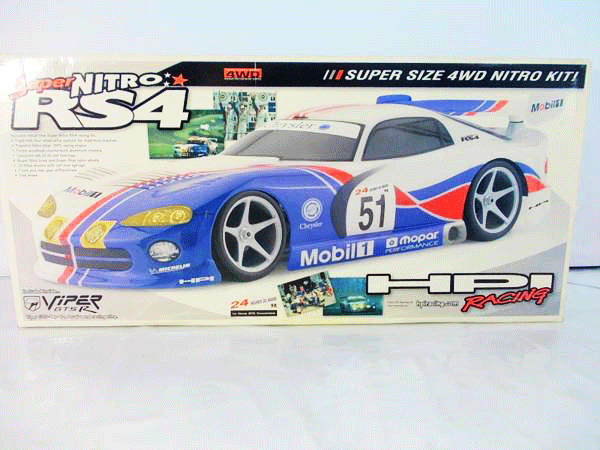 買取　HPI SuperNITRO RS4 ダッジバイパー