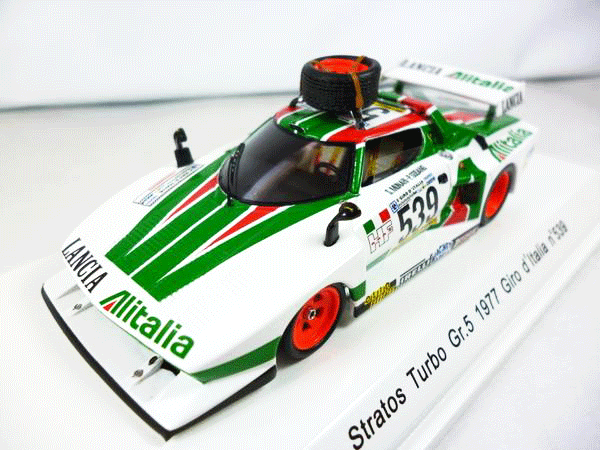 Rave 1/43 ランチア ストラトス ターボ Gr.5 1977 Giro d'ltalia n°539