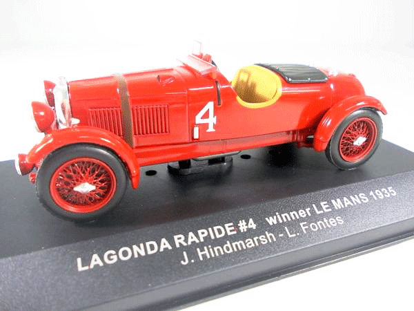 1/43 ラゴンダ ラパイド #4 Le Mans 1935