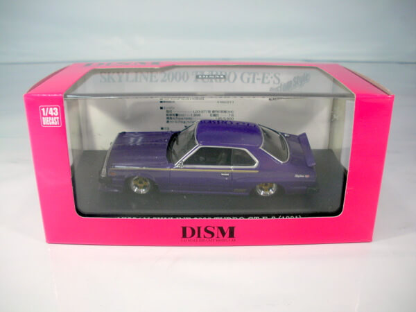 DISM 1/43【スカイラインHT 2000ターボ GT-E・S 後期型】0088234