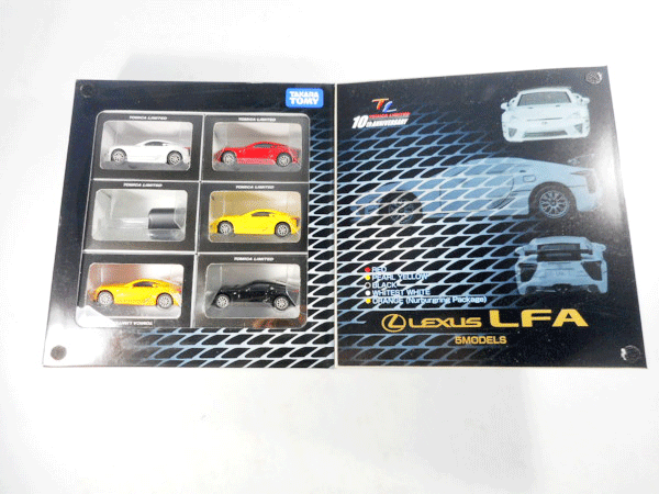 買取　トミカリミテッド レクサス LFA 5Models