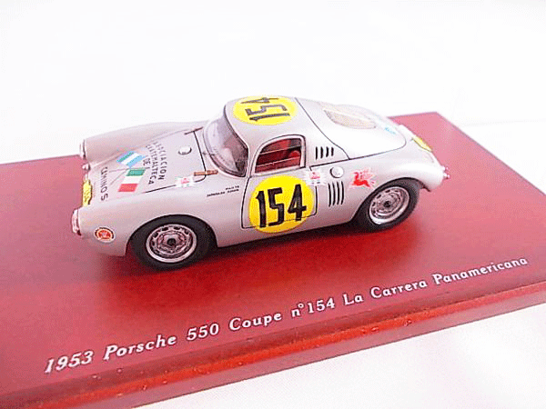 TSM 1/43 1953 ポルシェ 550 クーペ n°154 La Carrera Panamericana