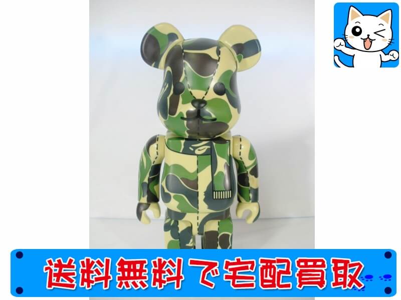 買取 ベアブリック BAPE PLAY A BATHING APE 迷彩柄