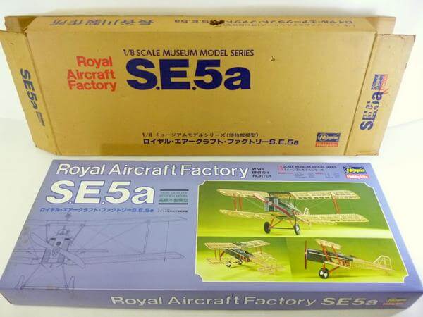 買取 ハセガワ 1/8 博物館模型　S.E.5a CP-01
