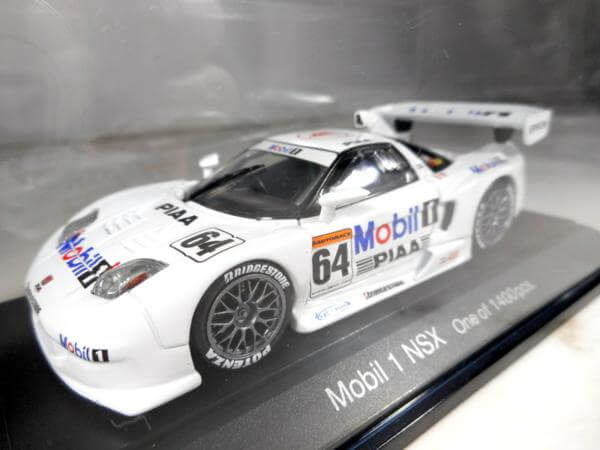 エブロ 1/43 モービルNSX 2002 ホワイト #64 #283
